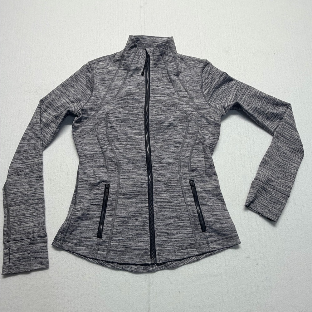 Lululemon Athletica Define Jacket *Heathered Black Size 8